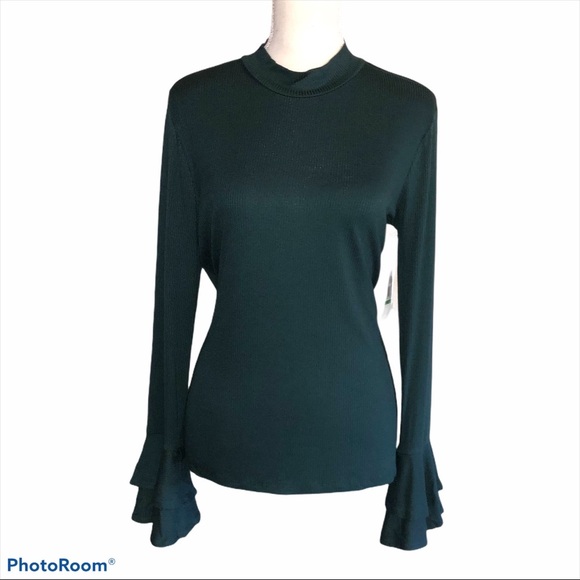1.State ribbed blouse - Picture 2 of 5